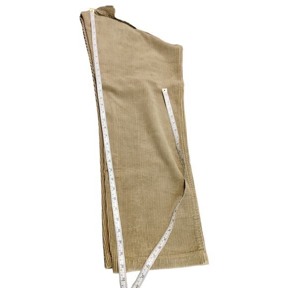 Woolrich Straight Leg Corduroy Pants High Waisted Beige Khaki Mens Size 38 x 32 - Picture 6 of 10